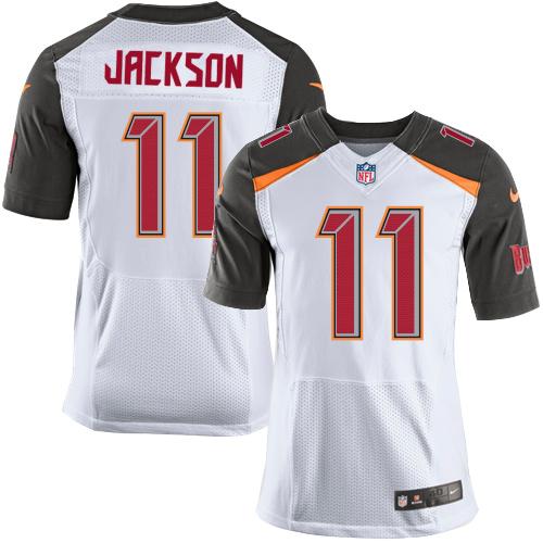 Nike Buccaneers #11 DeSean Jackson White Men's Stitched NFL New Elite Jersey